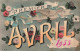 FETES - VOEUX - 1er Avril - Poisson D'avril - 1955 - Fleurs - Poisson - Carte Postale Ancienne - Erster April