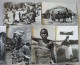 AEF Fort Archambault  Au Messager Brazzaville Libreville Lot De 17 Cpsm Femme & Groupe Africain Africaine Seins Nus Div. - Collections & Lots