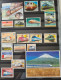 Collection De Timbres Sur Le Thème Des Trains. - Collections (without Album)