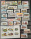 Collection De Timbres Sur Le Thème Des Trains. - Collections (without Album)