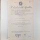 Decreto Firmato  Dal Presidente Della Repubblica Italiana Giovanni Gronchi Giovanni Gronchi Pontedera, 10 Settembre 188 - Décrets & Lois