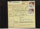 BRD: Paket-Karten-Stamm Aus 3001 Schulenburg Mit 80 Pfg Ellinger Tor Im Senkr. Paar Vom 3.6.1969 Knr: 461 (2) - Used Stamps
