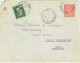 Tarifs Postaux France Du 09-08-1926 (17) Pasteur N° 174 30 C. Comme Taxe Poste Restante + Semeuse Lignée 50 C.  LSI 06-0 - 1922-26 Pasteur