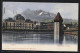 AK Luzern, Wasserturm Und Pilatus  - Lucerne