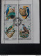 Emirati Arabi الإمارات العربية المتحدة Sharjah 1972 Birds Cat. Michel 1308-1311 Error Perf. Cancellation Of Issue MNH - Sharjah