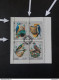 Emirati Arabi الإمارات العربية المتحدة Sharjah 1972 Birds Cat. Michel 1308-1311 Error Perf. Cancellation Of Issue MNH - Sharjah