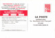 Entier FRANCE - PAP Carte Réponse Neuf - Opération "La Marianne Des Français" - TVP Luquet RF Rouge - Prêts-à-poster:Stamped On Demand & Semi-official Overprinting (1995-...)