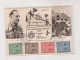 LIECHTENSTEIN, VADUZ 1953 FDC Postcard Boy Scouts - Covers & Documents