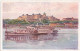 HONGRIE - Budapest - Kiralyi Var-Erste K K Priv -Donau Dampfschiffahrts Gesellschaft - Colorisé - Carte Postale Ancienne - Hongrie