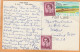 Saint Lucia Old Postcard Mailed - Santa Lucía