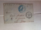 CACHET MILITAIRE SUR ENVELOPPE 14e REGIMENT DE DRAGONS DEPOT LOIRE SAINT-ETIENNE - Documents