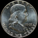 LaZooRo: USA United States 1/2 Dollar 1963 D UNC - Silver - 1948-1963: Franklin