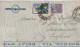 Delcampe - 1928/1950 - POSTE AERIENNE - Collection De 19 Enveloppes PAR AVION Via Aerea Condor Aeropostale Pan Air Air France Varig - Collections, Lots & Séries
