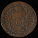  Autriche / Austria, Franz II, 6 Kreutzer, 1800, Kremnica, Cuivre (Copper), TB+ (VF),
KM#2128 - Oesterreich