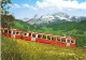 THE VERVEY-BLONAY-LES PLEIADES TRAIN, SWITZERLAND. USED POSTCARD M1 - Funicular Railway
