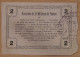 Nord - Aisne -Oise  (59-02-60) Bon Régional De 2 Francs Fourmies Le 08 Mai 1916 - Bonds & Basic Needs