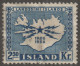 Island, Scott#297, Used, Hinged, Stamp, Map, Telegraph, Phone, 2kr, - Gebruikt