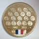 FRANCE - MÉDAILLE - L'EUROPE DES XXVII - 10 ANS DE L'EURO 2002 - 2012 - BE - Autres & Non Classés