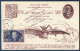 TIMBRE N° 493 CLEMENT ADER SURCHARGÉ Sur CARTE MAXIMUM DE 1941 GRIFFE SOUVENIR CENTENAIRE NAISSANCE CAD MURET GARONNE - 1940-1949