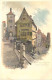 Rothenburg - Untere Schmiedegasse - Litho - Rothenburg O. D. Tauber