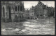 AK Nürnberg, Hochwasser-Katastrophe Im Februar 1909, Hauptmarkt Und Liebfrauenkirche  - Inondazioni