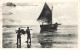 METIERS - Pêche - Retour De Pêche - Voilier - Pêcheur - Carte Postale - Pesca