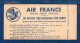 AIR FRANCE Complete Carnet, April 1936, With 10 Labels  (081) - Covers & Documents