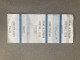 Crewe Alexandra V Colchester United 1984-85 Match Ticket - Tickets & Toegangskaarten