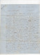 !!! CACHET CORPS EXP D'ITALIE 1ERE DIVISION SUR LETTRE DE ROME DE 1855 POUR MARSEILLE - Army Postmarks (before 1900)