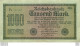 BILLET ALLEMANGNE REICHSBANKNOTE 1000 MARK ANNEE 1922 - 1000 Mark