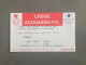 Crewe Alexandra V Rotherham United 1994-95 Match Ticket - Tickets D'entrée