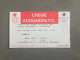 Crewe Alexandra V Rotherham United 1994-95 Match Ticket - Eintrittskarten