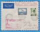 LETTRE PAR AVION DE 1938 - BRUXELLES (BELGIQUE) POUR MARSEILLE - OBLITERATIONS BIERSET-AWANS AVIATION - LIGNE PARIS NICE - Lettres & Documents