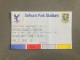 Crystal Palace V Watford 1993-94 Match Ticket - Eintrittskarten