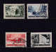 FINLANDE 1938 TIMBRE N°205/08 OBLITERE TRICENTENAIRE DES POSTES - Usati