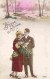 Delcampe - BON Lot De 35 Cartes FANTAISIES ( Bonjour, Amitiés De, Bonne Année : Couples Et Enfants ...) CPA Et CPSM PF 1920-30's - 5 - 99 Cartoline