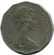 50 CENTS 1980 AUSTRALIEN AUSTRALIA Münze #AR893.D.A - 50 Cents