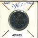 50 LIRE 1967 ITALY Coin #AW623.U.A - 50 Liras