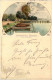 Wannsee - Schwedischer Pavillon - Litho - Wannsee