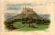 Burg Hohenzollern - Litho - Künstler AK F. Perlberg - Balingen