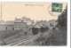 CPA 53 Gorron La Gare Et Le Train Tramway - Gorron