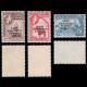 GOLD COAST.GHANA INDEPENDENCE. NOS .Scott 25-27.MNH. - Ghana (1957-...)