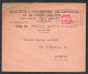 1950 ENVELOPPE SOCIETE LYONNAISE DE DEPOTS ET DE CREDIT INDUSTRIEL / TIMBRE PERFORE (  S.L ) F78 - Briefe U. Dokumente