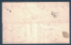 LETTRE COVER LEON SPAIN ESPAGNE > FRANCIA CACHET PD CAD BLEU ENTRÉE FRANCE ST JEAN DE LUZ 1871 - Brieven En Documenten