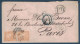 LETTRE COVER LEON SPAIN ESPAGNE MADRID > FRANCIA CACHET PD CAD BLEU ENTRÉE ST JEAN DE LUZ FRANCE - Lettres & Documents