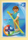 Carte Playmobil N° 47 / Paddle / Yuna / Le Monde Du Sport / Carrefour Market - Autres & Non Classés