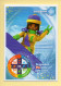 Carte Playmobil N° 92 / Snowboard / Pia / Le Monde Du Sport / Carrefour Market - Autres & Non Classés