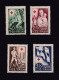 FINLANDE 1941 TIMBRE N°225/28 NEUF AVEC CHARNIERE CROIX-ROUGE - Unused Stamps