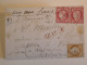 DN2 FRANCE LETTRE  CHARGEE RARE 1873  ETOILE  PARIS N°6 A BATNA CONSTANTINE ALGERIE+PAIRE  CERES 80C ++++ - 1849-1876: Periodo Clásico