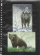 Buzin 4935/9 Loup D' Europe - Lynx - Glouton - Ours Brun - Bison D' Europe - 1985-.. Vögel (Buzin)